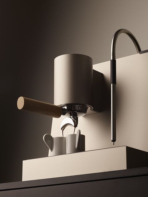 GERHARDT KELLERMANN Coffee Machine Design, Cmf Design, Milk Foam, Curated Design, German Design, Contemporary Interior Design, Sound Design, Coffee Machine, Contemporary Interior