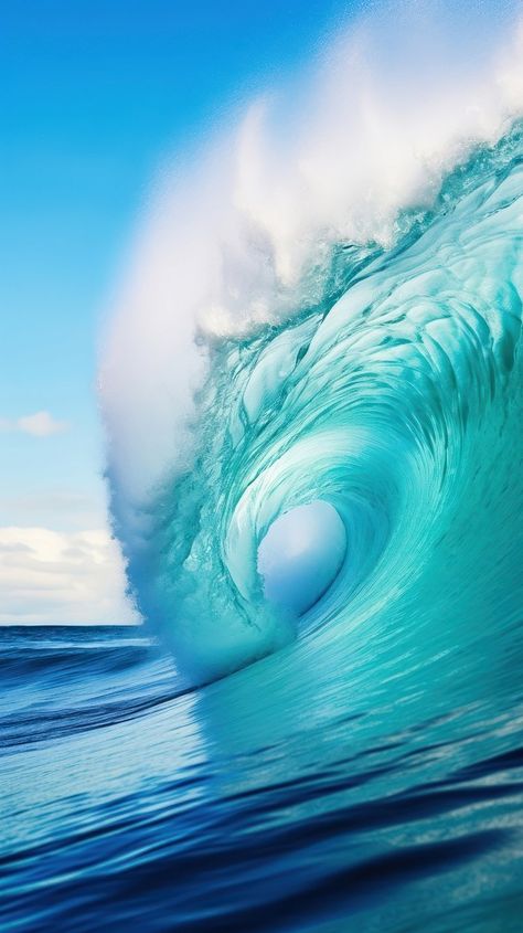 Crazy blue waves ocean outdoors | Premium Photo - rawpixel Background Crazy, Wallpaper Crazy, Wave Pictures, Minimalist Iphone Wallpaper, Surfing Wallpaper, Ocean Pics, Wave Photo, Wave Photography, Ocean Waves Photography