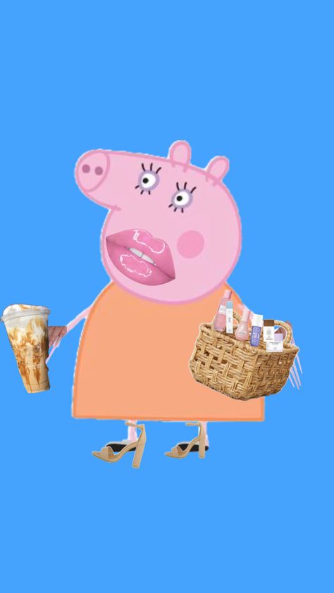 Mommy Pig Funny, Mummy Pig Peppa, Baddie Peppa Pig Wallpaper, Peppa Pig Hanging Up The Phone, Peppa Pig Swimming, Mummy Pig, Peppa Pig