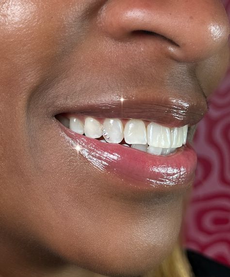 I’m absolutely in LOVE with this three corner stack on the canine. I love how it fits onto the canine, perfectly shaping and giving a cute dainty sparkle to the tooth ✨ We did the other canine in May, and my client loved it so much, she wanted to replicated on the other side. Nothing makes me happier than my clients loving the sets we collaborate on 🥰 • ♡ ♡ ♡ • DM for any questions!! 🧸💗✨ 📍 Hammond, IN ✿ Book an appointment in my bio! ✿ Certified lead-free crystals ✿ Top quality gold gems ✿... Book An Appointment, Make Me Happy, The Other Side, In Love, Gems, Sparkle, Crystals, Gold, Quick Saves