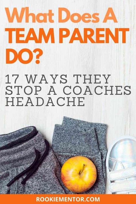 What Does A Team Parent Do? 17 Ways To Stop A Coaches Headache | Rookie Mentor | Team mom football, Softball team mom, Soccer team mom Team Mom Softball Ideas, Soccer Team Mom Organization, Softball Team Mom Organization, Softball Dugout Ideas Team Mom, Team Mom Soccer, Team Parent Ideas, Team Mom Tball Ideas, Football Team Mom Organization, Basketball Team Mom Ideas