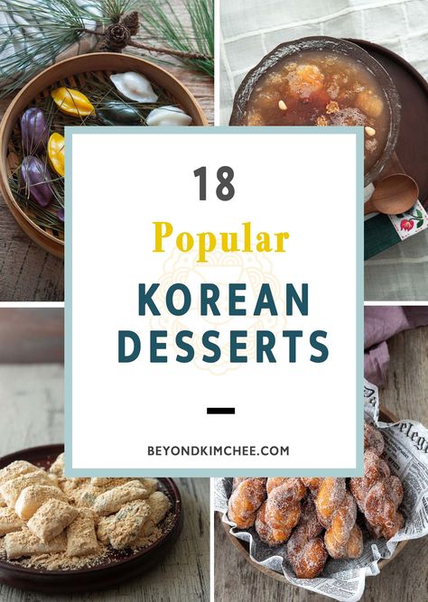 18 Must-Try Korean Desserts and Sweets - Beyond Kimchee Korean Christmas Dessert, Korean Sweets Desserts, Korean Dessert Recipes, Korean Sweets, Korean Sweet Potato, Sweet Potato Rice, Cinnamon Drink, Sweet Condensed Milk, Korean Dessert