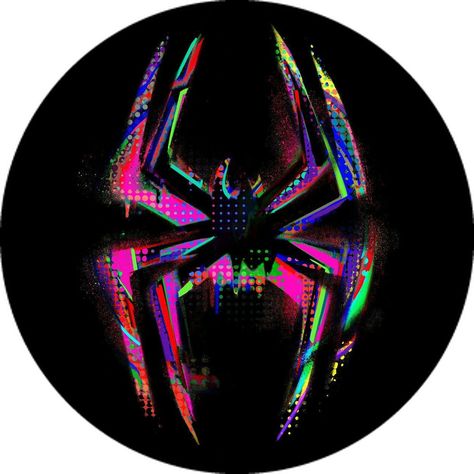 Spider Man Across the SpiderVerse Wallpaper Spider Verse Glitch, Across The Spiderverse Wallpaper, Spiderverse Wallpaper, Spider Man Across The Spiderverse, Glitch Logo, Spider Verse, Logo Sticker, Apple Watch, Spiderman