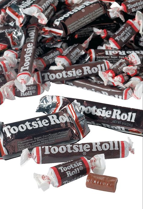 Tootsie Rolls, Tootsie Roll, Skim Milk, Soybean Oil, Halloween Candy, Corn Syrup, Junk Food, Natural Flavors, Christmas List