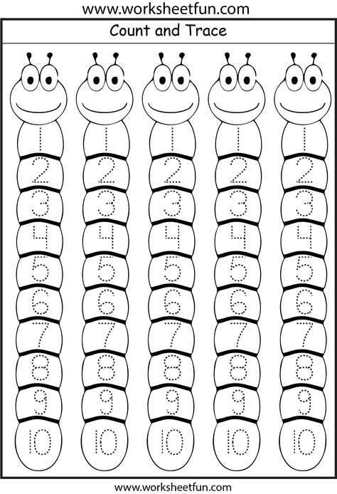 Several number printables ---tracing, counting/fill in the blank by 2,3,5,10...add/subtract/multiply, etc. Preschool Number Tracing, Number Worksheets Kindergarten, Preschool Number Worksheets, Number Writing, Preschool Tracing, Tracing Worksheets Preschool, Preschool Math Worksheets, Free Preschool Worksheets, Worksheet For Kids