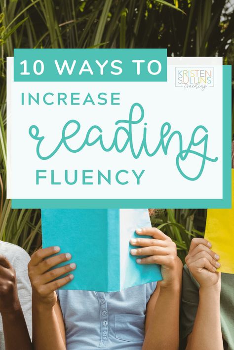 Teaching Reading Fluency, Increase Reading Fluency, Reading Fluency Activities, Fluency Activities, Reading Stations, Struggling Readers, First Grade Reading, Reading Intervention, Elementary Reading