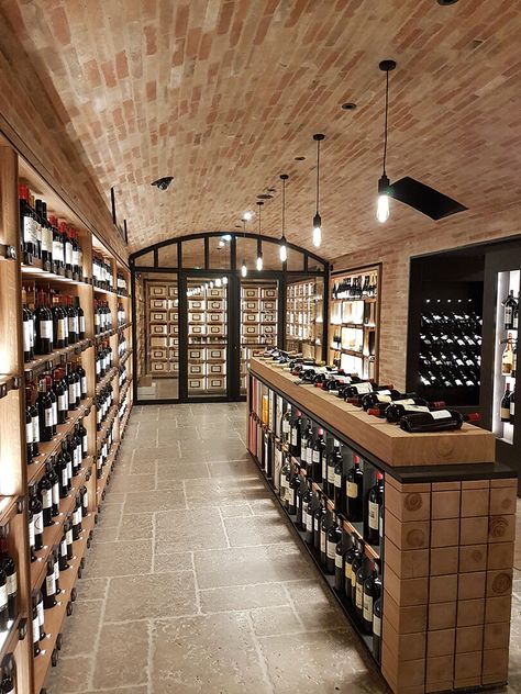 Wine Cellar Modern, Wine Shop Interior, Underground Cellar, Wine Cellar Racks, Bunk Beds Built In, Home Wine Cellars, House On Stilts, Wine Cellar Design, Stormy Sky