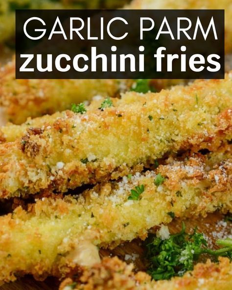 Zucchini Wedges In Air Fryer, Parmesan Zucchini Fries Air Fryer, Parmesan Crusted Zucchini In Air Fryer, Zuccini Sides Dishes Air Fryer Keto, Zucchini Garlic Bites Air Fryer, Fried Parmesan Zucchini, Airfryer Garlic, Parm Zucchini, Zucchini Wedges