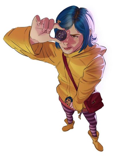 Coraline Pfp Fanart, Coraline Jones Fanart, Coraline Cast, Coraline X Wybie, Coraline 3d, Coraline And Wybie Costume, Wybie Costume, Coraline Fanart, Wybie Coraline