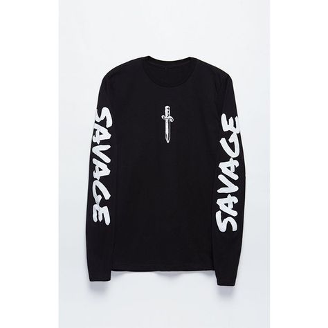 Young Reckless x 21 Savage Mind Yo Business Long Sleeve T-Shirt ❤ liked on Polyvore featuring tops, t-shirts, graphic design t shirts, sleeve t shirt, long sleeve t shirts, crew neck t shirt and crew neck tee Graphic Long Sleeve Shirts, Stylish Hoodies, Aesthetic Grunge Outfit, 21 Savage, Inspirational Tees, Clothes Pictures, Mens Pants Fashion, Causual Outfits, Hoodie Outfit