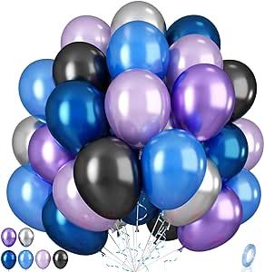 Space Birthday Party Decorations, Space Birthday Banner, Space Balloons, 20th Birthday Ideas, Birthday Decorations Ideas, Balloons Blue, Silver Balloons, 50 Party, Astronaut Party