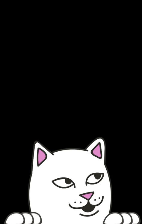 Rip N Dip Wallpaper, Cat Drawing Wallpaper Iphone, Rip And Dip, Animal Branding, Ripndip Cat, Grunge Cat Wallpaper, Cat Doodle Wallpaper Iphone, Ripndip Wallpaper, Trippy Cat Wallpaper