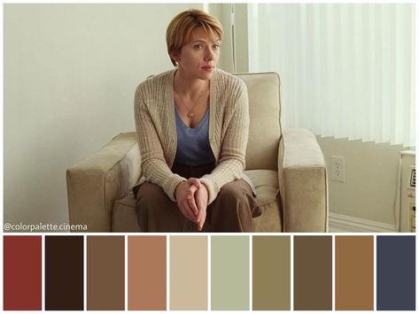 Color Palette Cinema on Instagram: “: “Marriage Story” (2019). •Directed by Noah Baumbach •Cinematography: Robbie Ryan •Production Design: Jade Healy •Set Decoration: Lizzie…” Color In Film, Color Science, Noah Baumbach, Movie Color Palette, Colour Grading, Flat Color Palette, Marriage Story, Cinema Colours, Set Decoration