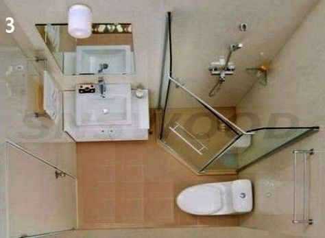 Tiny 3 Piece Bathroom, 8x6 Bathroom Layout, 5x6 Bathroom Layout, Small Bathroom Floor Plans, Small Bathroom Plans, Meadow House, Bathroom Layout Plans, Mini Bad, Small Bathroom With Shower