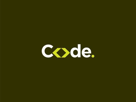 code logo - typography - dribbble by Riya Moni on Dribbble Hi Tech Logo, Coding Logo, Computer Logo, Dribbble Design, Signature Logo Design, Logo Sketches, Alan Turing, Logo Design Ideas, Word Mark Logo