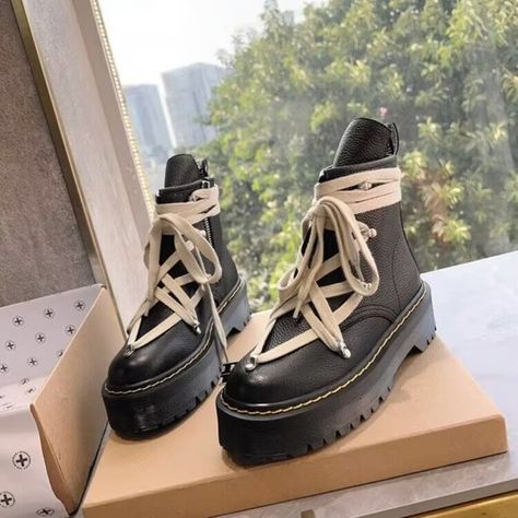 Rick Owens x Doc Martens 1460 Sz: 11 Doc Martens 1460, Doc Martens, Rick Owens, Gender Neutral, Clothes Design