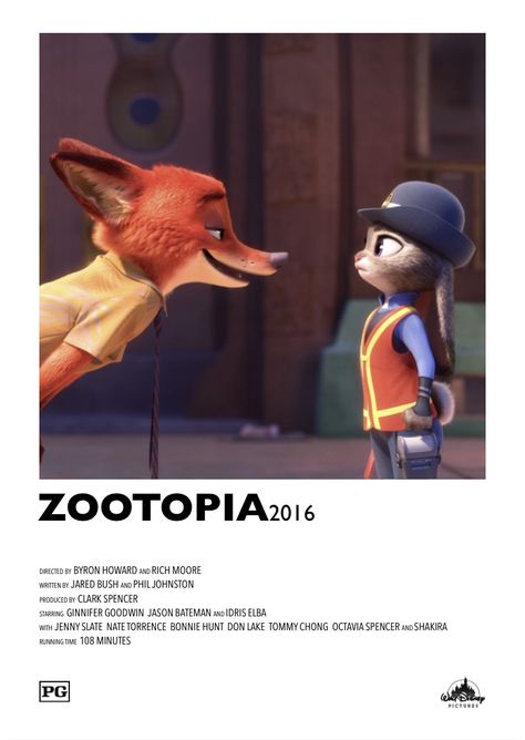 Zootopia Movie Poster, Zootopia Poster, Zootopia Movie, Indie Movie Posters, Disney Zootopia, Movie Card, Iconic Movie Posters, Film Posters Minimalist, Cover Wallpaper