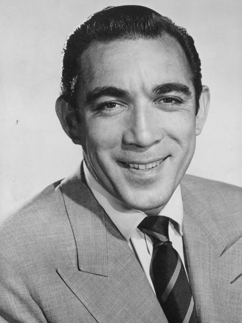 Anthony Quinn - Wikipedia Lion Of The Desert, Sinbad The Sailor, Zorba The Greek, Shelley Winters, Maureen O'hara, Lawrence Of Arabia, Anthony Quinn, Kirk Douglas, Barbara Stanwyck