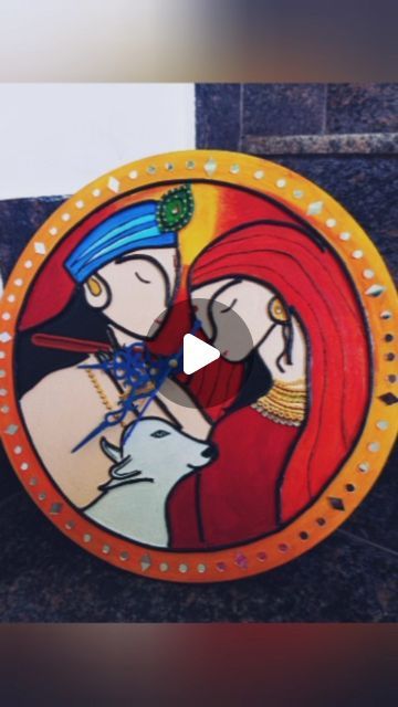 Timeless love! Adorn your walls with our exquisite Krishna Radhe clock, handcrafted using traditional Lippan art #KrishnaRadhe 
 #WallClock
 #LippanArt
#KrishnaRadhe
#RadheKrishna
#WallClock
#HomeDecor
#IndianArt
#TraditionalArt
#CulturalPride
#SpiritualVibes
#ArtisticExpression
#Handcrafted
#ShopNow
#GiftIdeas
https://www.instagram.com/reel/DBNc_lsJHKp/?igsh=eXV3Ym9mbjd4Mjcw Radhe Krishna, Indian Art, Krishna, Traditional Art, Wall Clock, Shop Now, Clock, Spirituality, Home Decor