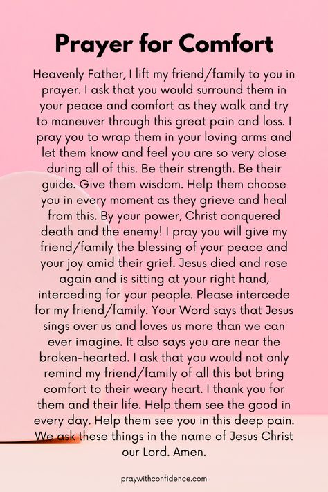 Gods Peace, Sympathy Prayers, Prayer For A Friend, Prayer For Comfort, Prayer Of The Day, Praying For Someone, When Life Gets Hard, Prayer For Peace, Prayers For Strength