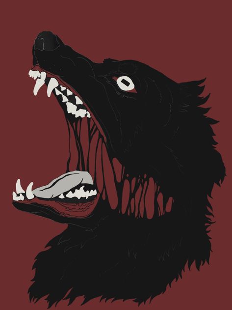 Dog Teeth Aesthetic, Fenrir Tattoo, Teeth Aesthetic, Adorable Baby Animals, 16 Tattoo, Arte Grunge, Fluffy Kittens, Canine Art, Scary Art