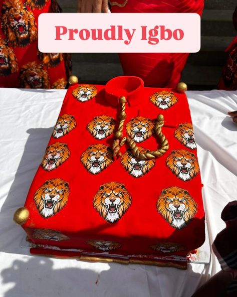 14' foundant 2 layers Isi Agu cake sitting pretty during the just concluded cultural harvest at @tacopmabushi. Send us a DM today let's give you premium cakes . . . . . #igboamaka #isiagu #isiagucake #proudlyigbo Introduction Cakes In Uganda, Let It Be, Cake