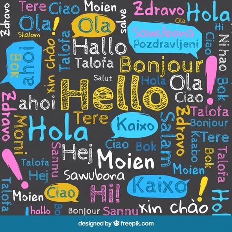 Hello In Different Languages, World Hello Day, European Day Of Languages, Brain Based Learning, English Language Course, Types Of Learners, School Study Ideas, English Projects, English Speaking Skills