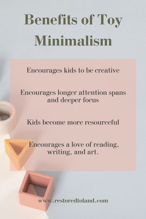 Toy Minimalism is very important in our family. It helps us all live peacefully in a small(ish) space. Read about our toy rules, the benefits of toy minimalism, and what our kids do all day. See some recommendations of our favorite toys as well! Catholic Minimalism, Toy Minimalism, Minimalist Toys, Form Board, Live Peacefully, Deep Focus, A Small House, Sensory Overload, Open Ended Toys