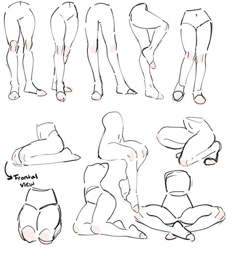 الفن الرقمي, 캐릭터 드로잉, Figure Drawing Reference, Anime Drawings Tutorials, Anatomy Art, Art Poses, Art Tutorials Drawing, Sketchbook Art Inspiration, Drawing Base