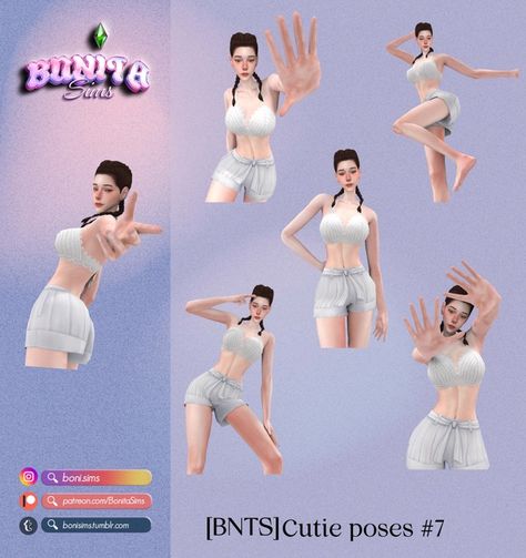 Sims 4 Model Poses, Sims 4 Pose Packs, Sims 4 Cas Background, Single Poses, Blender Scene, Sims Poses, Poses Model, Sims Stories, 4 Poses