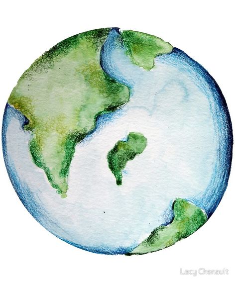 Artistic Earth Day • Buy this artwork on apparel, stickers, phone cases, and more. Watercolor Paintings Easy, Watercolor Pencils, Fish Design, Plant Species, Take Care Of Me, Bird Species, Exotic Pets, Art Plastique, Art Education