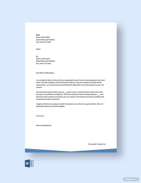 Instantly Download Free Letter Of Transfer Of Ownership Of Property Template, Sample & Example in Microsoft Word (DOC) Format. Available in A4 & US Letter Sizes. Quickly Customize. Easily Editable& Printable. & Printable. Simple Application Letter, Job Application Letter Sample, Letter To Boss, Personal Reference Letter, Application Letter Template, Professional Reference Letter, Application Letter Sample, Letter Template Word, Application Letter