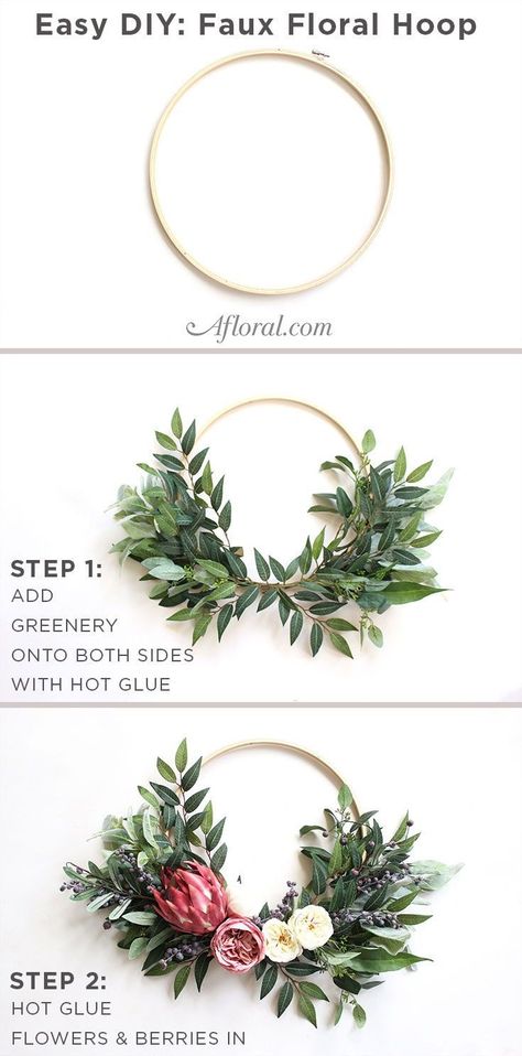 Alternative Bridesmaid, Make A Wreath, Idee Babyshower, Rustic Wedding Decorations, Fleurs Diy, Bridesmaids Bouquets, Dekor Diy, Flowers Decoration, Floral Hoops