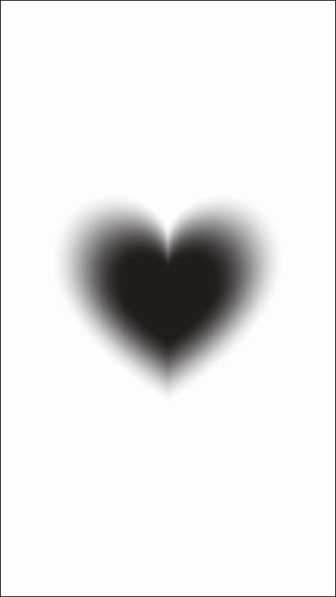 Ombre Wallpapers, Black And White Heart, Creative Profile Picture, 3d Icons, Fade To Black, Homescreen Wallpaper, Heart Wallpaper, Heart Eyes, White Heart