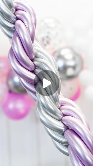 260 Balloon Ideas, Balloon Sculptures Diy, Balloon Garland Tutorial, Simple Balloon Decoration, Balloon Tutorials, Balloon Decorations Diy Tutorials, Link Balloons, Braided Twist, Balloons Galore