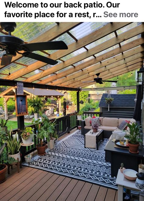 Backyard Deck, Creative Gardening, Backyard Inspo, Backyard Makeover, Dream Backyard, Backyard Projects, The Deck, Backyard Fun, Backyard Patio Designs