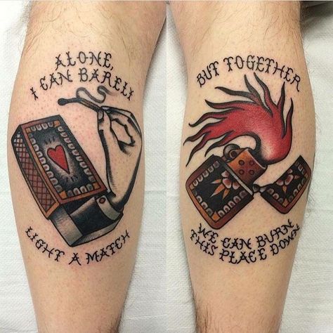 American traditional beauty Legends Never Die Tattoo, Match Tattoo, Sailor Jerry Tattoos, Traditional Style Tattoo, Traditional Tattoo Sleeve, Legends Never Die, Art Couple, Matching Tattoo, Tattoo Parlors