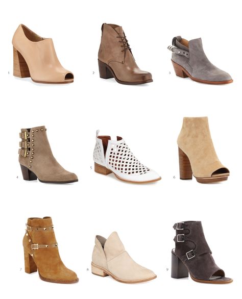 My Favorite Spring Booties | must have booties for spring | best booties for spring | peep toe booties | low heel booties | footwear for spring || The Fashion Fuse#springbooties #booties #footwearforspring Low Heel Booties, Track Spikes, Brunch Dates, Tieks Shoes, I Love Myself, Booties For Women, Blogger Street Style, Peep Toe Booties, Street Style Parisian