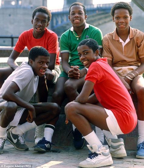 New Edition Back in the day: The boyband are pictured here in 1983, five years after they first formed Michael Bivins, Ralph Tresvant, Old School Music, Black Entertainment, R&b Music, Neo Soul, The Jacksons, Black Music, Soul Music