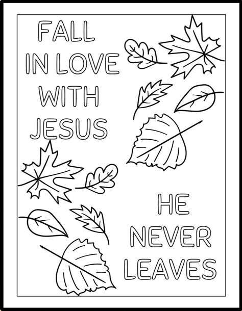 Christian Fall Coloring Pages, Thanksgiving Bible Crafts, Free Bible Coloring Pages, Bible Coloring Sheets, Fall Coloring Sheets, Jesus Coloring Pages, Thanksgiving Lessons, Sunday School Coloring Pages, Children Church