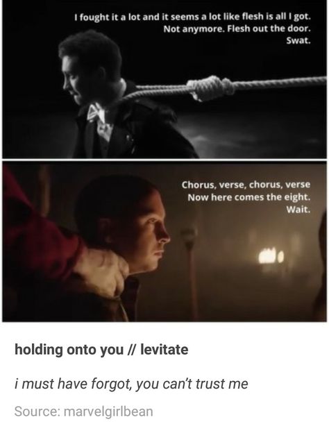 Twenty One Pilots Trench Holding Onto You vs. Levitate Holding Onto You Twenty One Pilots, Twenty One Pilots Trench, Twenty One Pilots Lyrics, Twenty One Pilots Wallpaper, Misty Eyes, Emo Memes, Tyler And Josh, Holding Onto You, 21 Pilots