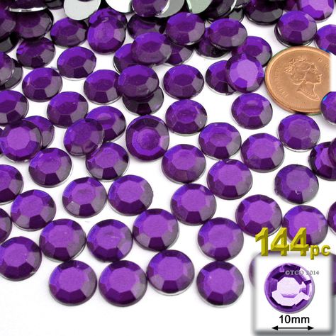 Rhinestones | Gems | Jewles | Flatback Stones |  The Crafts Outlet Velvet Resin, Craft Outlet, Edm Outfits, Purple Gems, Memory Scrapbook, Vase Fillers, Seasonal Crafts, Purple Velvet, Arts And Crafts Supplies