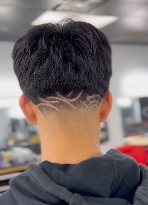 Haircut Designs For Men Lines, Taper Design Haircut, Corte Freestyle, Back Taper Design Haircut, Taper Fade Design, Undercut Hair Designs, Haircut Designs For Men, Fade Haircut Designs, Hair Designs For Men