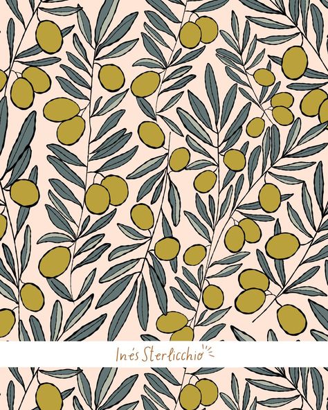 Olive branches! 🌿🫒✨ I sketched this one completely on Adobe Fresco using their vector brushes! I really like the wavy look of the strokes! Then I built the pattern on Affinity Designer - I tried other colorways but I think the olives look weird on other color😅 What do you think? #digitalartist #spoonflowerartist #affinitydesigner #floraldesign #ipadart #licensingartist #botanicalart #patterndesigner #surfacepatterndesign #adobefresco #adobefrescoart #adobefrescodrawing #olive #olivetree #ol... Olive Branch Pattern, Vector Brush, Adobe Fresco, Olive Branches, The Strokes, Affinity Designer, Ipad Art, Olive Tree, Olive Branch