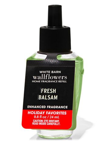 Fresh Balsam Wallflowers Fragrance Refill | Bath & Body Works Peppermint Sugar Cookies, Best Home Fragrance, Peppermint Sugar, Wash And Fold, Christmas Scents, Frozen Lake, White Barn, The Night Before Christmas, New Fragrances