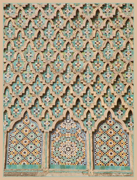 Moroccan patterns by Shahrazad26, via Flickr Tiles Moroccan, Islamic Tiles, Moroccan Zellige, Decorative Boards, Moroccan Interiors, Moroccan Art, Islamic Patterns, Moroccan Pattern, Islamic Art Pattern