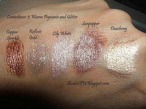 Mac Pigment Swatches, Mac Glitter Eyeshadow, Mac Eyeshadow Swatches, Mac Glitter, Sweetie Cake, 2022 Makeup, Eyeshadow Swatches, Mac Pigment, Mac Eyeshadow