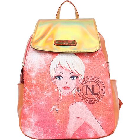 Nicole Lee Erika Print Backpack ($72) ❤ liked on Polyvore featuring bags, backpacks, handbags, manmade handbags, orange, pocket backpack, print backpacks, clear zipper bags, monogrammed backpacks and strap backpack Clear Backpack, Monogram Backpack, Nicole Lee, Patterned Backpack, Shoulder Strap Bag, Backpacking Packing, Zipped Bag, Suitcases, Printed Bags