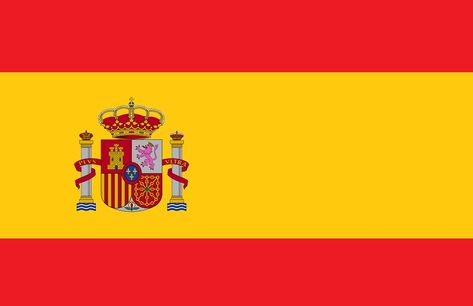 Spain flag Spain Flag Aesthetic, Flag Of Spain, Self Goal, Spanish Projects, Spanish Flag, Map Of Spain, Spanish Flags, School Age Activities, Spain Flag