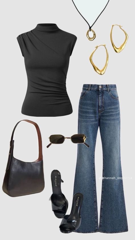 Chique Outfits, Casual Style Outfits, Lookbook Outfits, Outfit Idea, Look Cool, Cute Casual Outfits, Beauty Fashion, Classy Outfits, Fashion Ideas